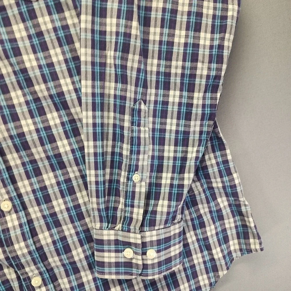 Banana Republic Men's Dress Shirt Multi-color Size Extra Large